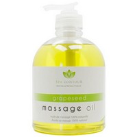 Spa Contour Unscented Grapeseed Massage Oil - 16fl oz. Photo