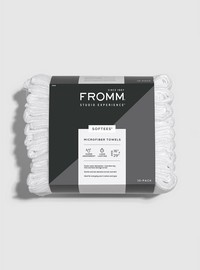 Fromm- Softees MicrofiberTowels  White 10/pk Photo