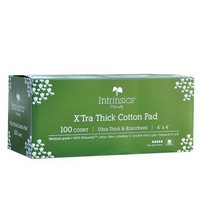 Intrinsics Xtra Thick Cotton Pads 4 x 4 100 Pack Photo