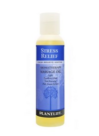 Plantlife Stress Relief Aromatherapy Massage Oil 4fl oz Photo