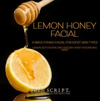 Skin Script Lemon Honey Signature Facial Photo