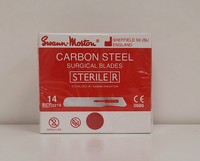 Swann-Morton#14 Sterile Surgical Scalpel Blades ***Carbon Steel*** Photo