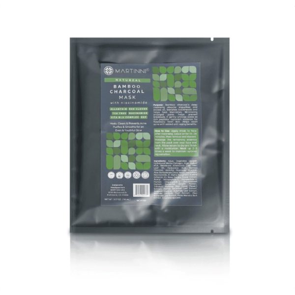 Martinni Bamboo Charcoal Mask (1pc) - Image 2