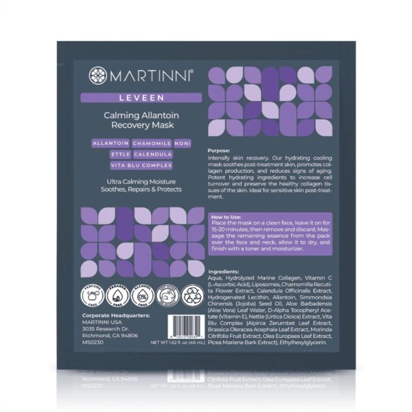 Martinni Calming Allantoin Recovery Mask (1pc) - Image 2