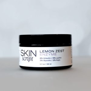 Skin Script Lemon Zest Enzyme 4 oz