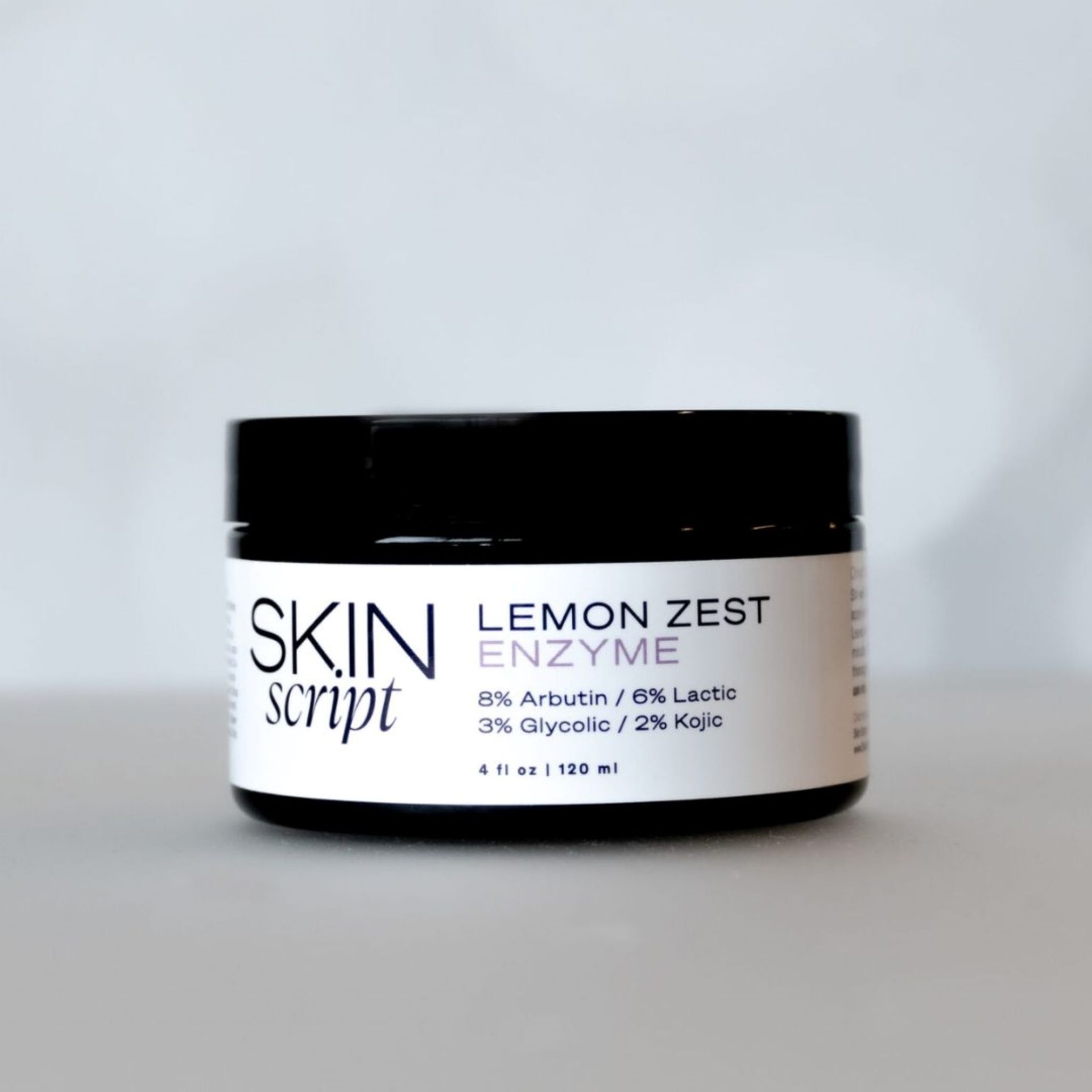 Skin Script Lemon Zest Enzyme 4 oz