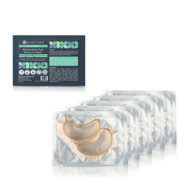 Martinni Monar Resveratrol Eye Rescue Mask (5 Pairs) - Image 3