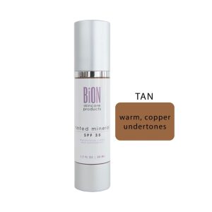 BiON Skincare Tinted Mineral SPF 35 - DARK/TAN
