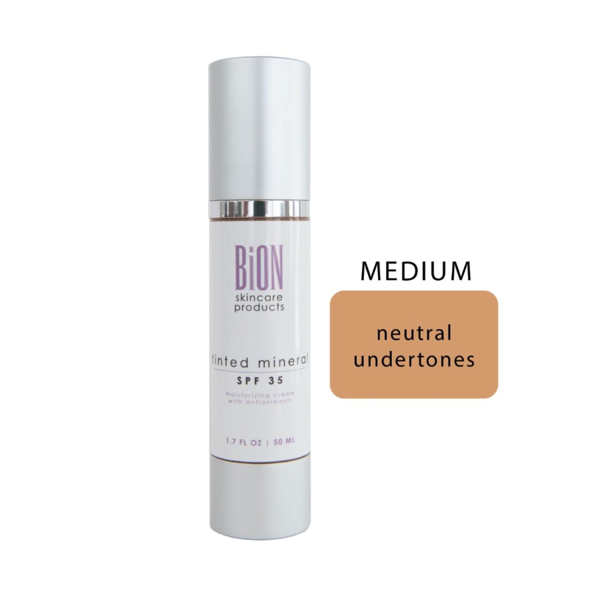 BiON Skincare Tinted Mineral SPF 35 - MEDIUM