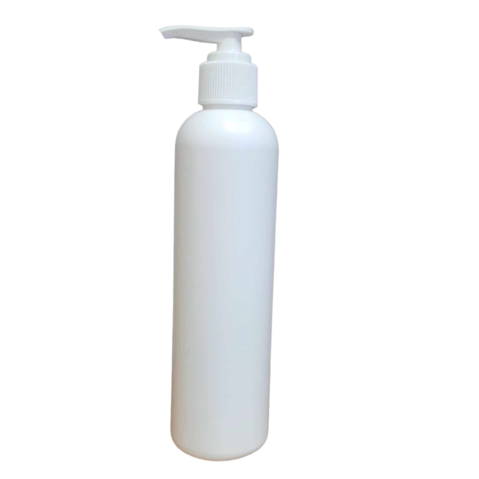 White Pump Bottle- 8fl oz.