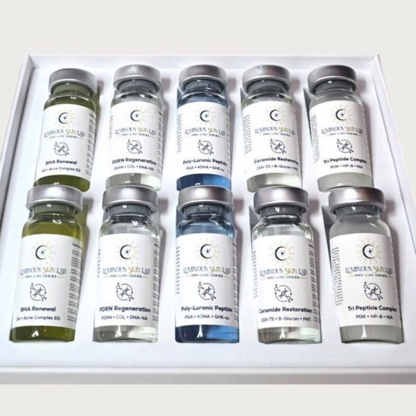 Luminous Skin Lab Professional Ampoule Set + Free Syringes & Tips - Image 2